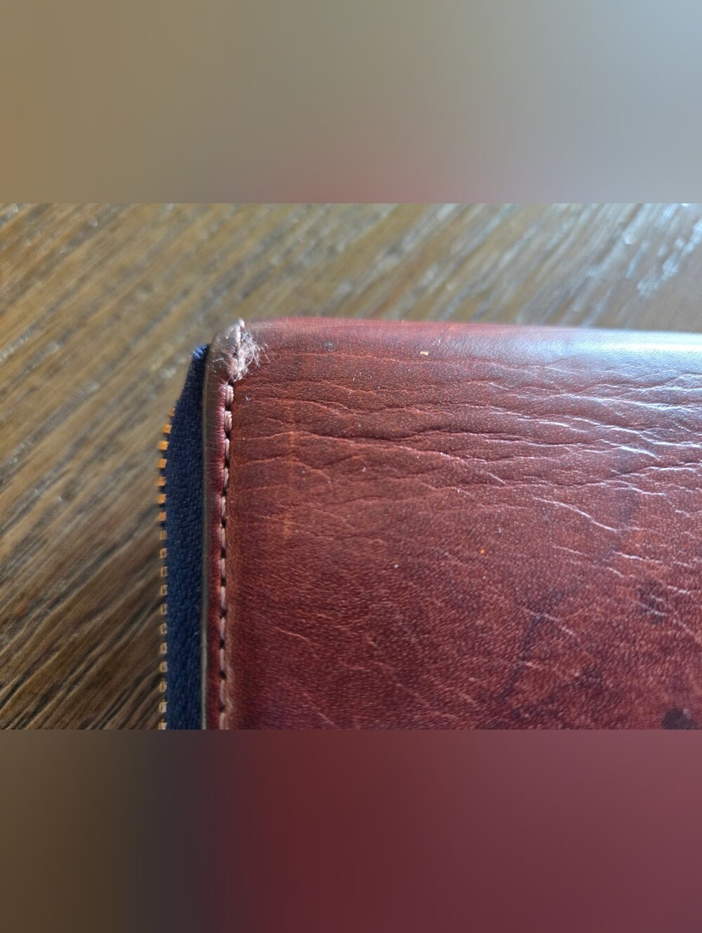 Clare V. half Zip Wallet Brown - Picture 5 of 12